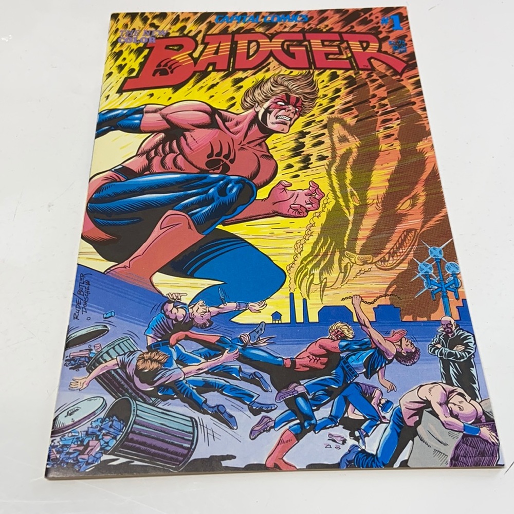 Capital Cómics Badger #1 Vintage